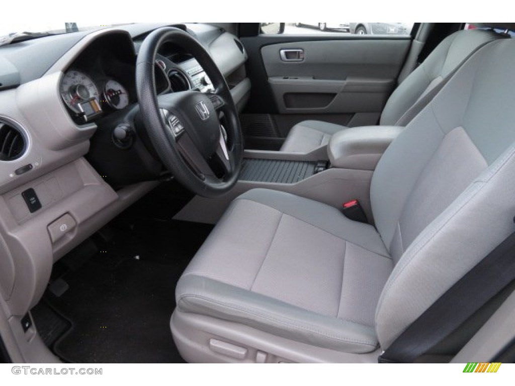 Gray Interior 2009 Honda Pilot EX Photo #79281477