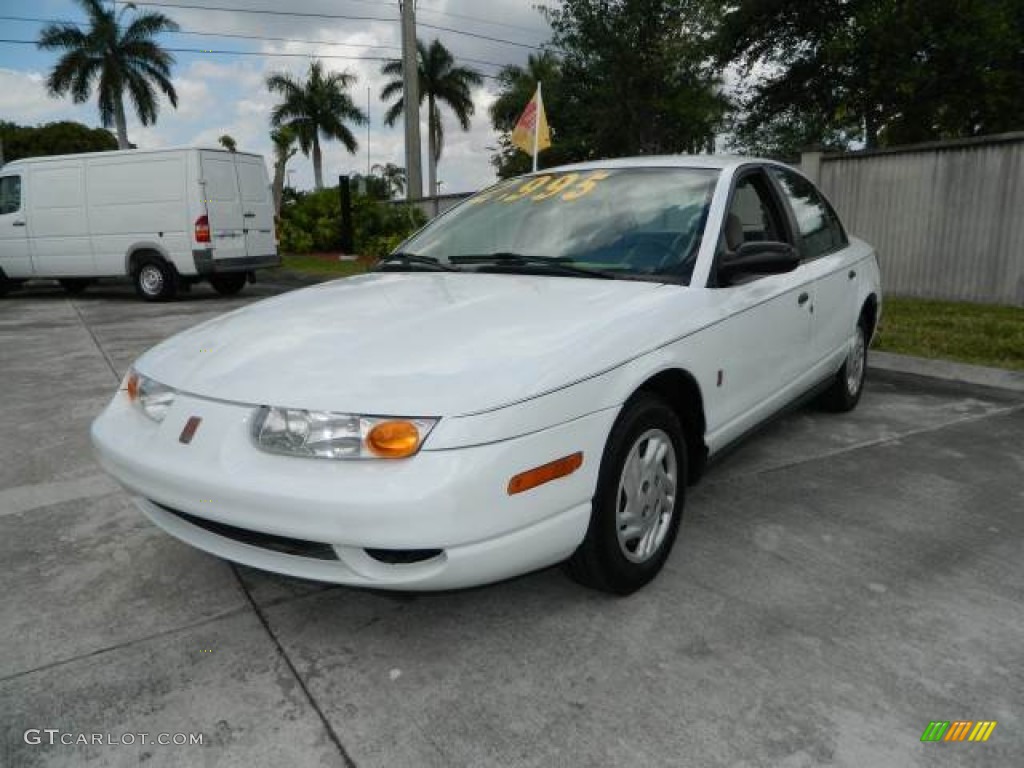 2001 S Series SL Sedan - White / Tan photo #7