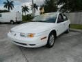 2001 White Saturn S Series SL Sedan  photo #7