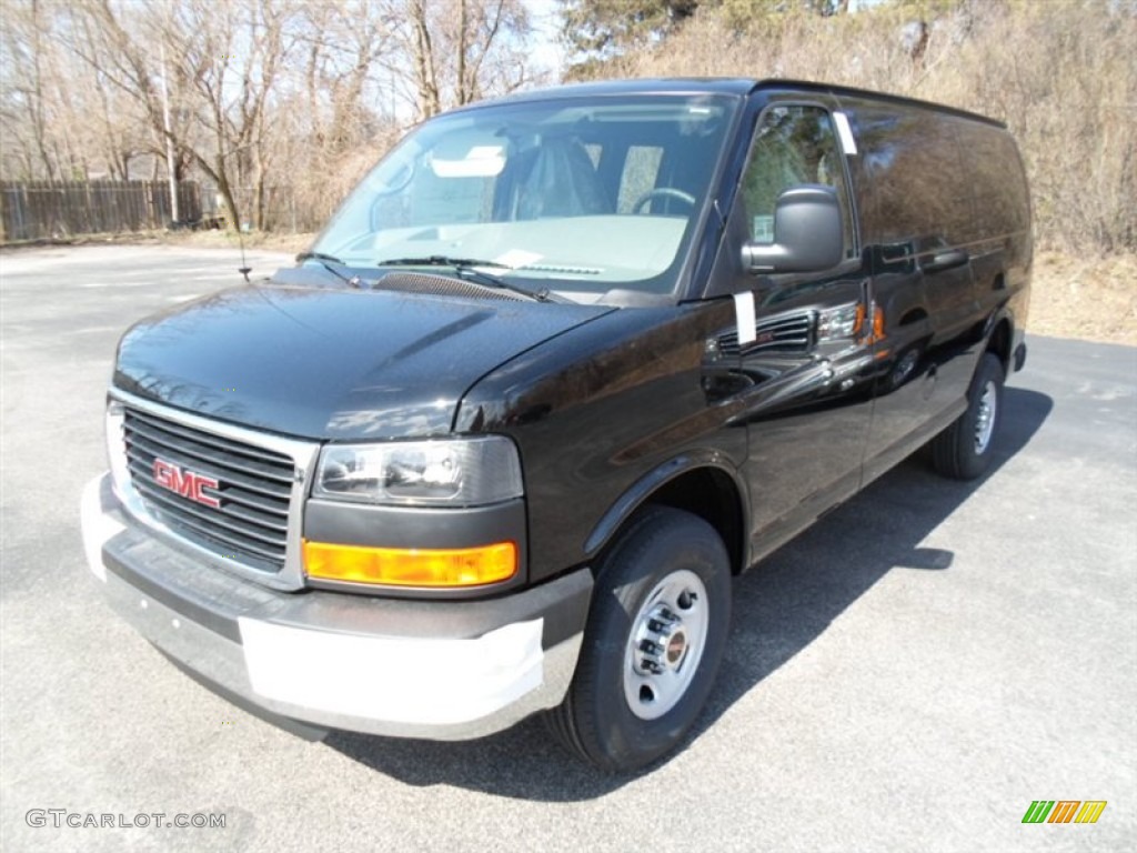 2013 Savana Van 2500 Cargo - Onyx Black / Medium Pewter photo #1