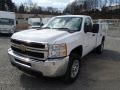 2013 Summit White Chevrolet Silverado 3500HD WT Regular Cab Utility Truck  photo #2