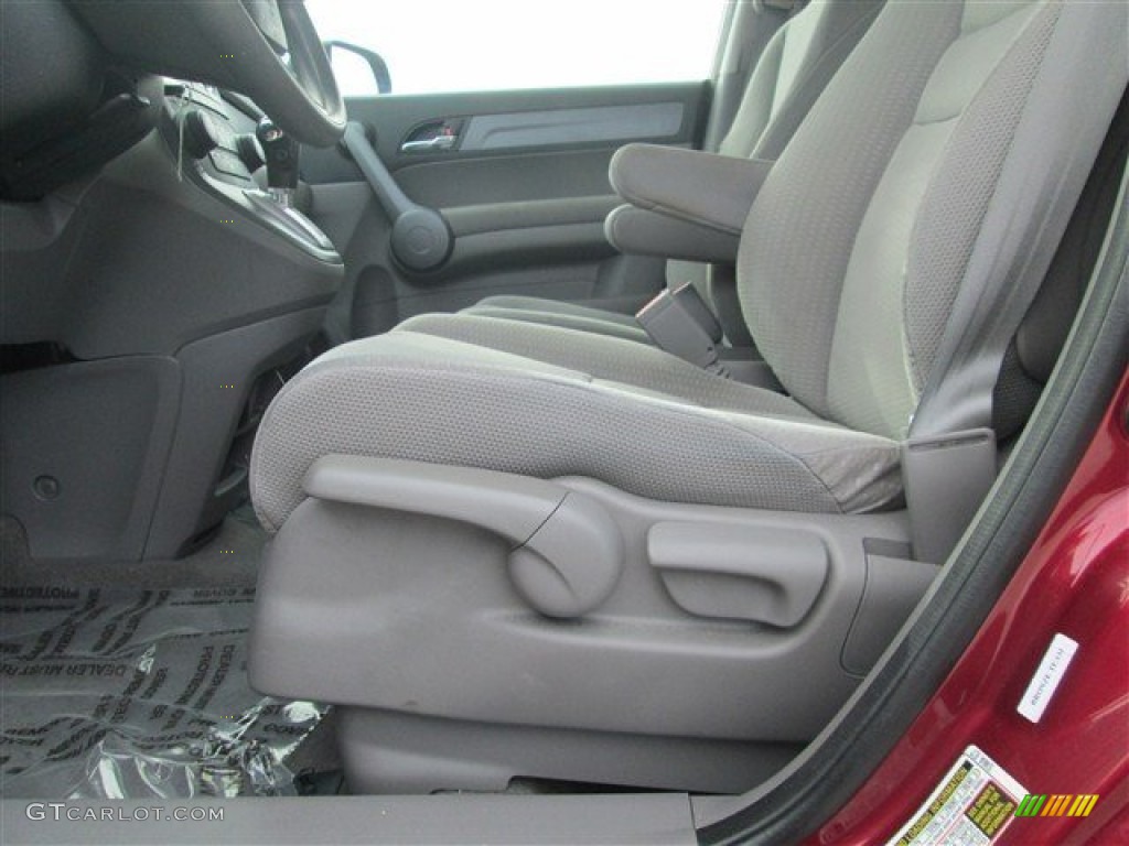 2009 CR-V EX - Tango Red Pearl / Gray photo #9