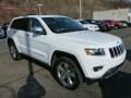2014 Bright White Jeep Grand Cherokee Limited 4x4  photo #7