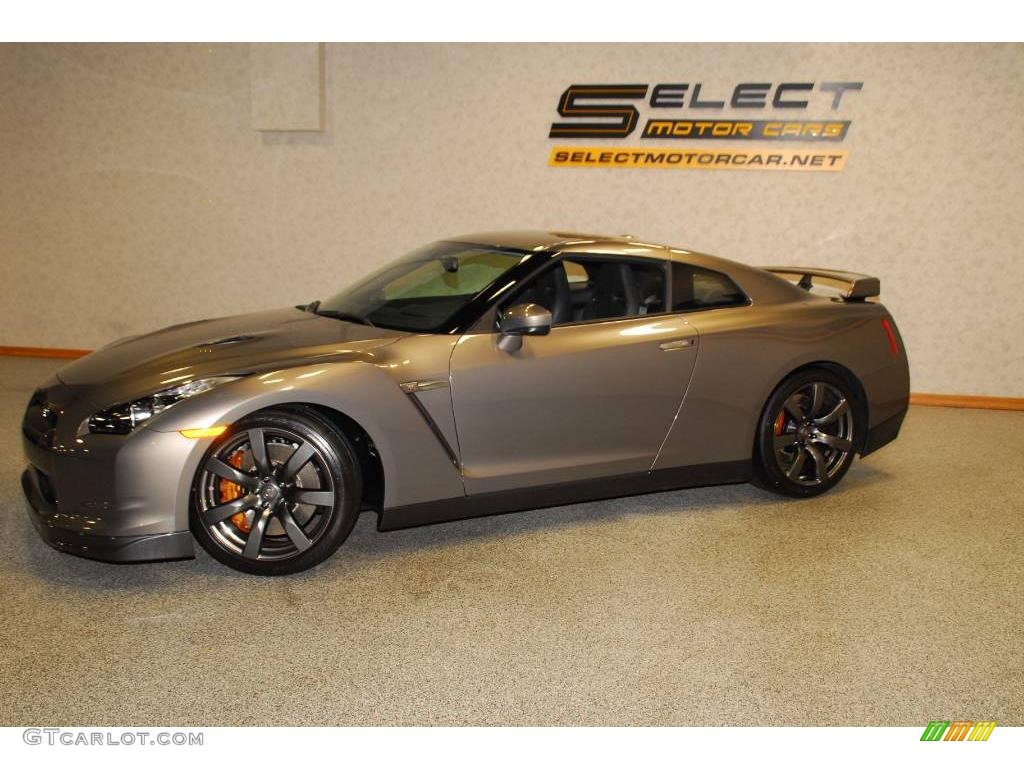 2009 GT-R Premium - Titanium Metallic / Black photo #2