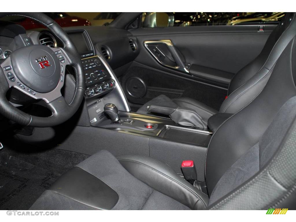 2009 GT-R Premium - Titanium Metallic / Black photo #9