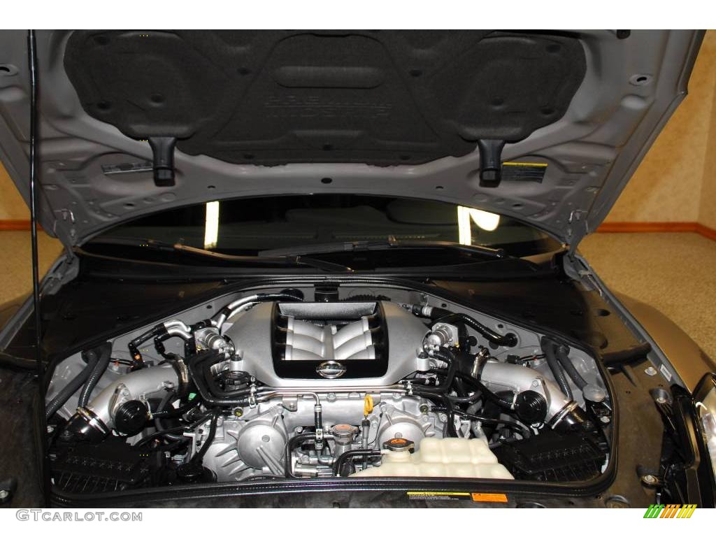 2009 GT-R Premium - Titanium Metallic / Black photo #13