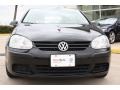 2007 Black Uni Volkswagen Rabbit 2 Door  photo #2