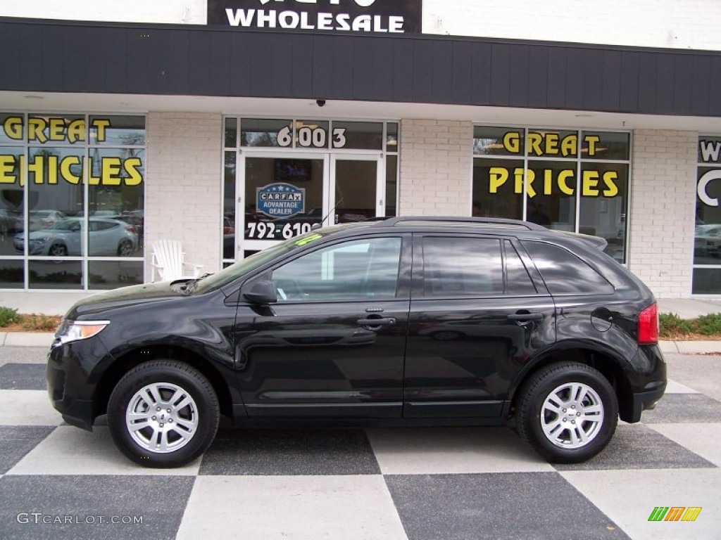 2012 Edge SE - Black / Charcoal Black photo #1