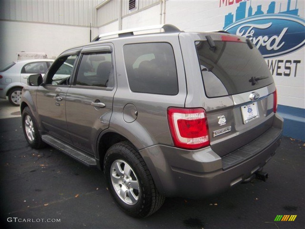 2009 Escape Limited V6 - Sterling Grey Metallic / Charcoal photo #9