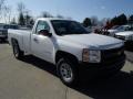 2013 Summit White Chevrolet Silverado 1500 Work Truck Regular Cab 4x4  photo #4