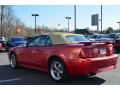 2002 Laser Red Metallic Ford Mustang GT Convertible  photo #25