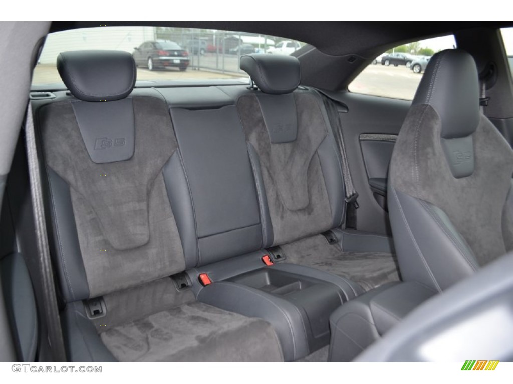 2012 Audi S5 4.2 FSI quattro Coupe Rear Seat Photo #79286003