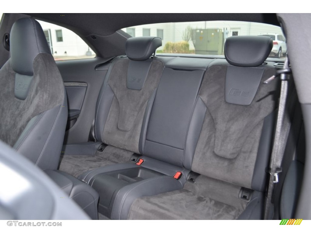 Black Interior 2012 Audi S5 4.2 FSI quattro Coupe Photo #79286024