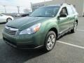 2011 Cypress Green Pearl Subaru Outback 2.5i Wagon  photo #2