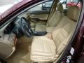 2010 Dark Cherry Pearl Honda Accord EX-L V6 Sedan  photo #15