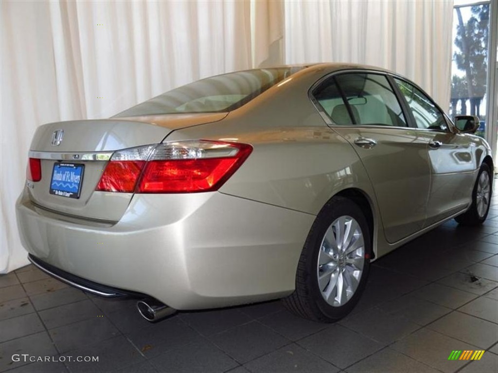 2013 Accord EX Sedan - Champagne Frost Pearl / Ivory photo #3