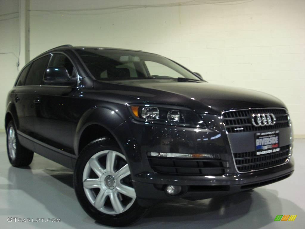 2008 Q7 3.6 Premium quattro - Lava Grey Pearl Effect / Black photo #1