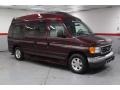 2005 Dark Toreador Red Metallic Ford E Series Van E150 Passenger Conversion #79263698