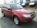 Camellia Red Pearl 2009 Subaru Forester 2.5 X Premium Exterior