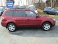 Camellia Red Pearl 2009 Subaru Forester 2.5 X Premium Exterior