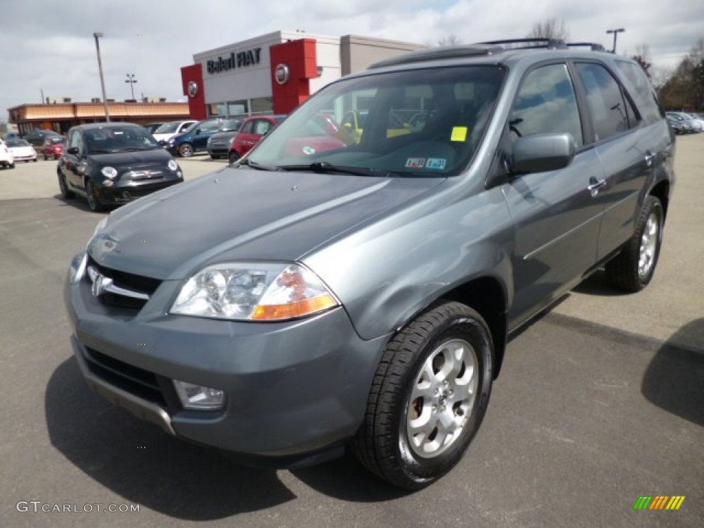 2002 MDX Touring - Granite Green Metallic / Ebony photo #3