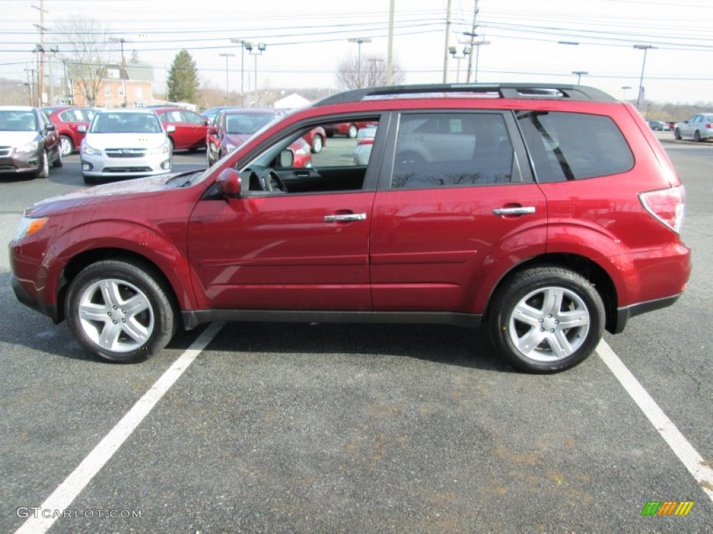 Camellia Red Pearl 2009 Subaru Forester 2.5 X Premium Exterior Photo #79288302
