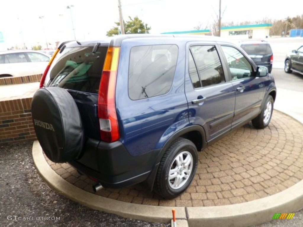 2003 CR-V EX 4WD - Eternal Blue Pearl / Black photo #6