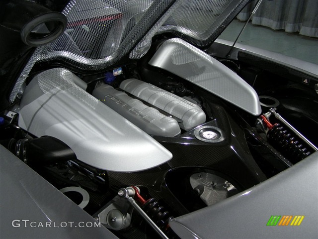 2005 Porsche Carrera GT Standard Carrera GT Model 5.7 Liter DOHC 40-Valve Variocam V10 Engine Photo #79290
