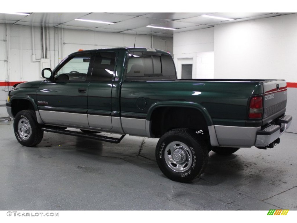 Emerald Green Pearl 1999 Dodge Ram 2500 Laramie Extended Cab 4x4 Exterior Photo #79289582