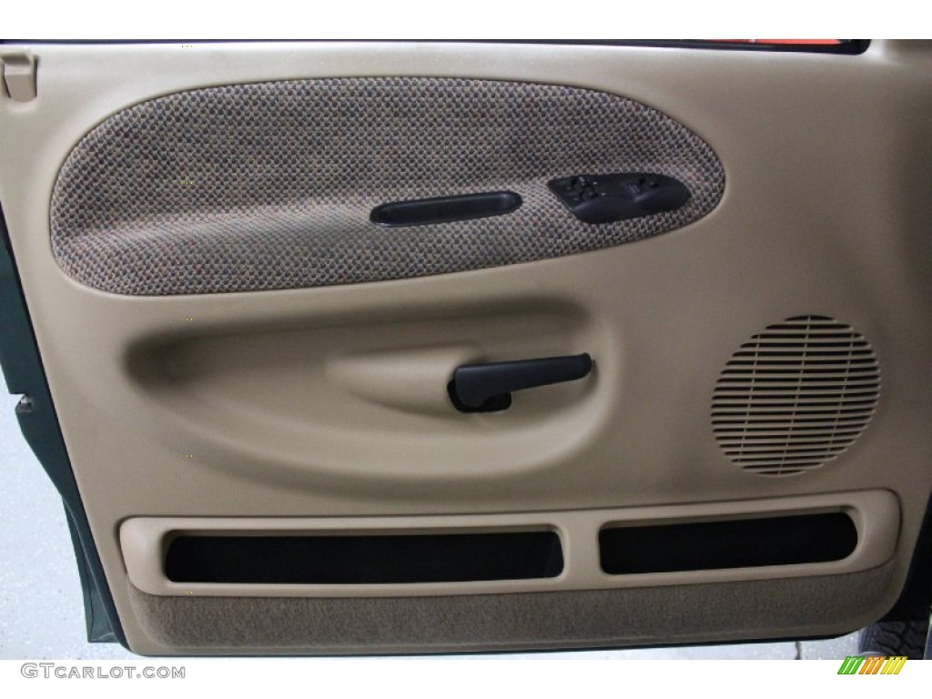 1999 Dodge Ram 2500 Laramie Extended Cab 4x4 Tan Door Panel Photo #79290149