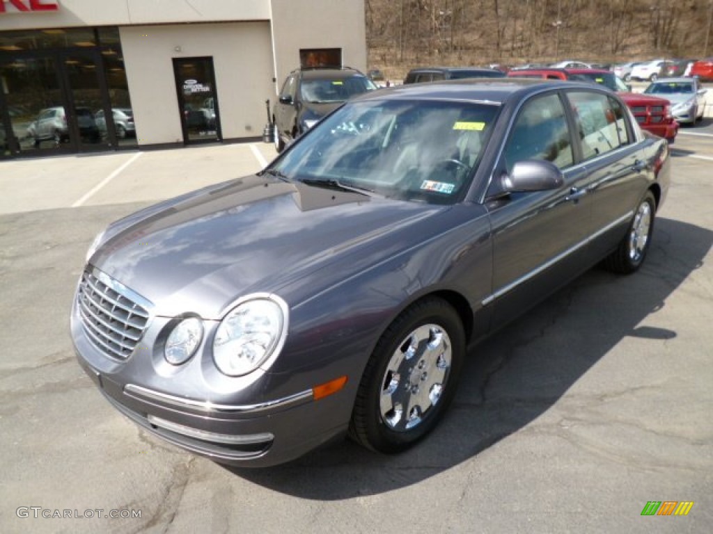 Midnight Gray 2008 Kia Amanti Standard Amanti Model Exterior Photo #79290579