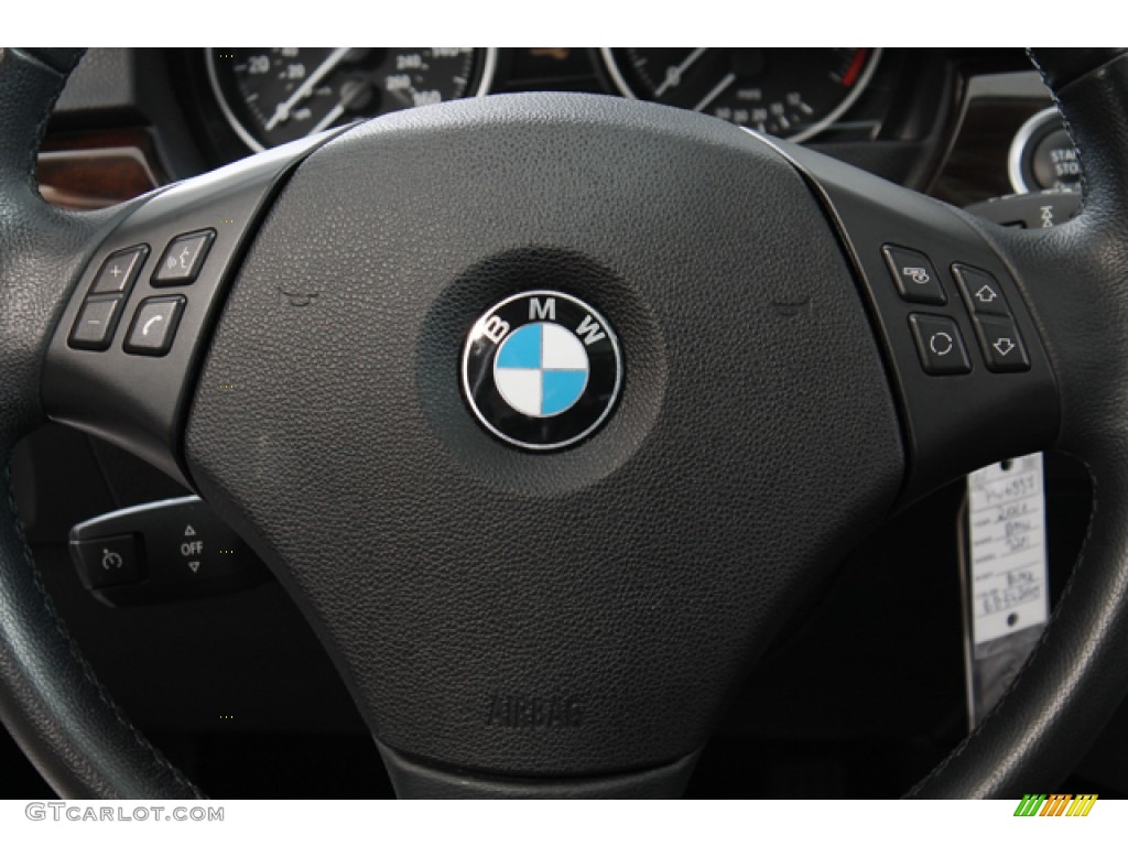 2011 3 Series 328i xDrive Sports Wagon - Jet Black / Black photo #8
