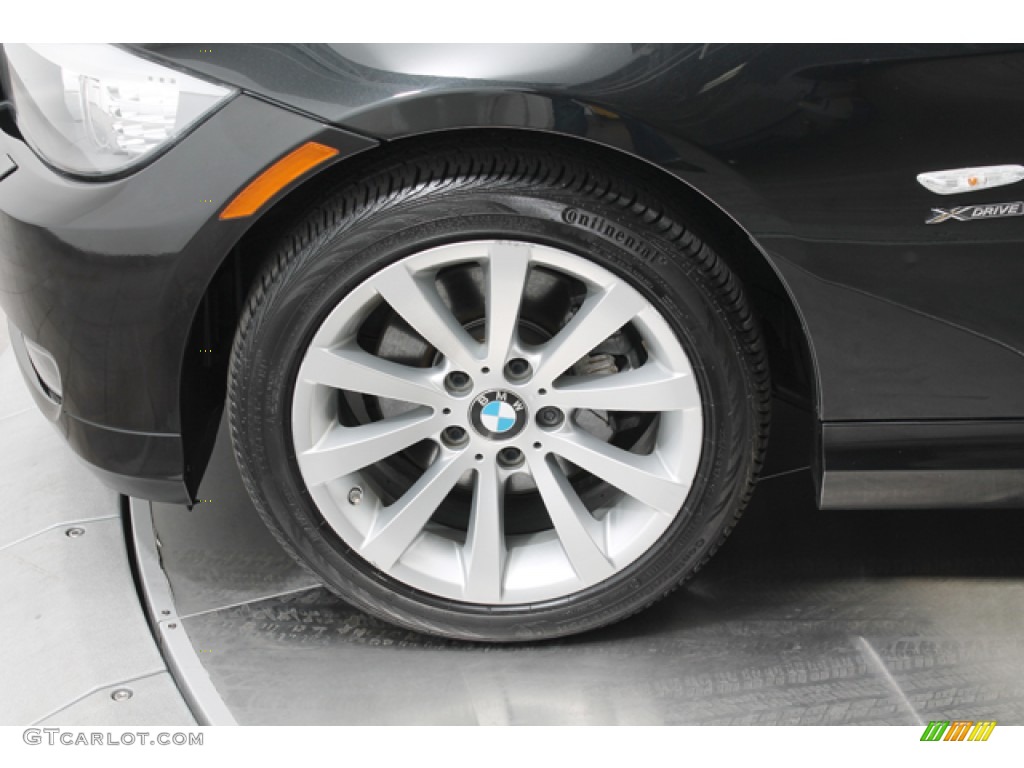 2011 3 Series 328i xDrive Sports Wagon - Jet Black / Black photo #28
