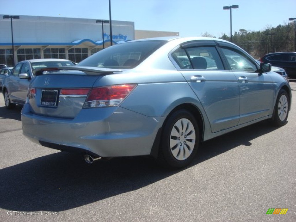 2011 Accord LX Sedan - Celestial Blue Metallic / Black photo #5