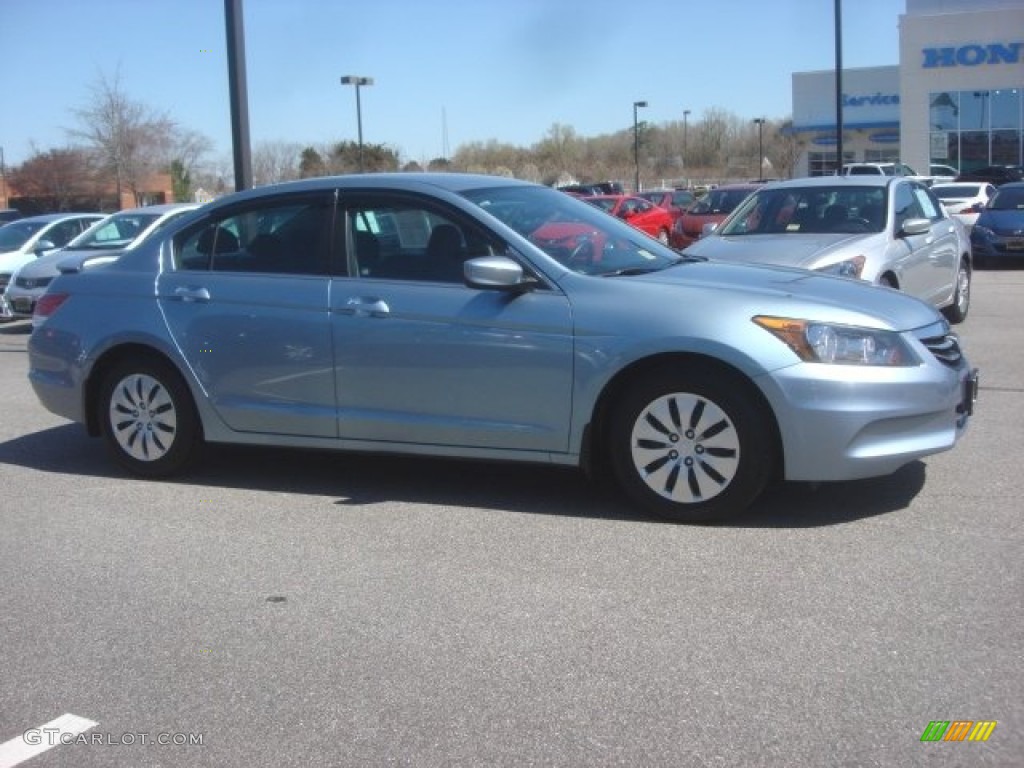 2011 Accord LX Sedan - Celestial Blue Metallic / Black photo #6