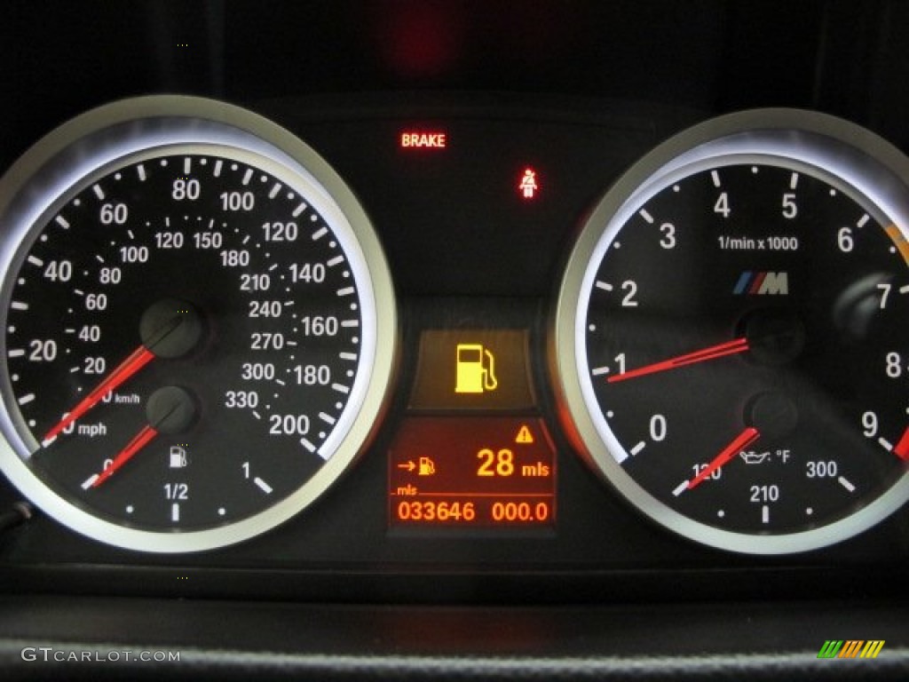2008 BMW M3 Coupe Gauges Photo #79291771