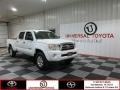 Super White 2010 Toyota Tacoma V6 SR5 PreRunner Double Cab