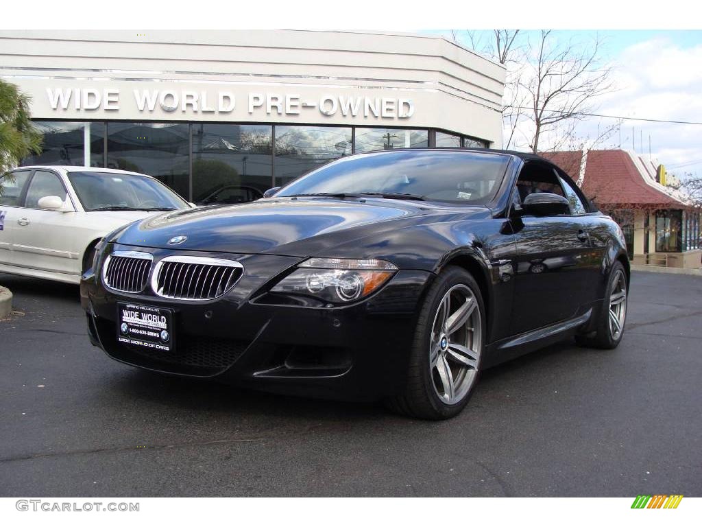 2007 M6 Convertible - Black / Black photo #1