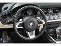 2010 BMW Z4 Ivory White Interior Steering Wheel Photo