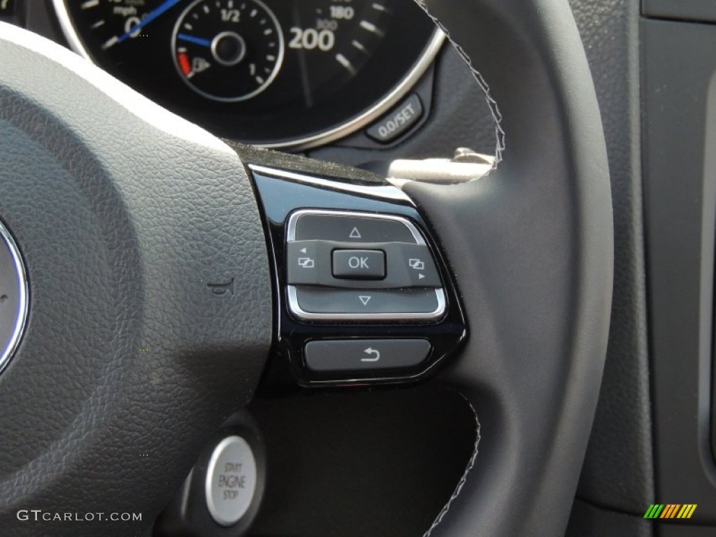 2012 Volkswagen Golf R 4 Door 4Motion Controls Photo #79294586