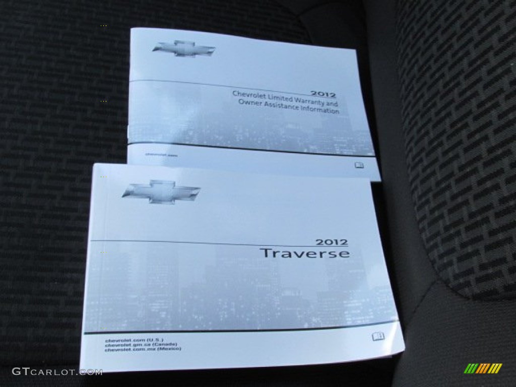 2012 Traverse LT AWD - Cyber Gray Metallic / Ebony photo #24