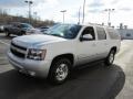 2013 Silver Ice Metallic Chevrolet Suburban LT 4x4  photo #5