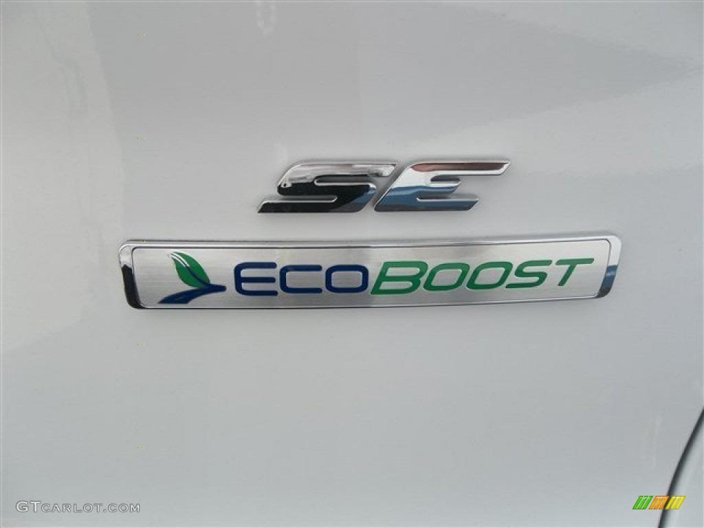 2013 Escape SE 1.6L EcoBoost - Oxford White / Medium Light Stone photo #6