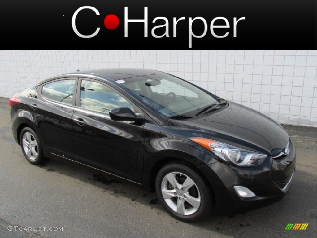 Black Noir Pearl Hyundai Elantra