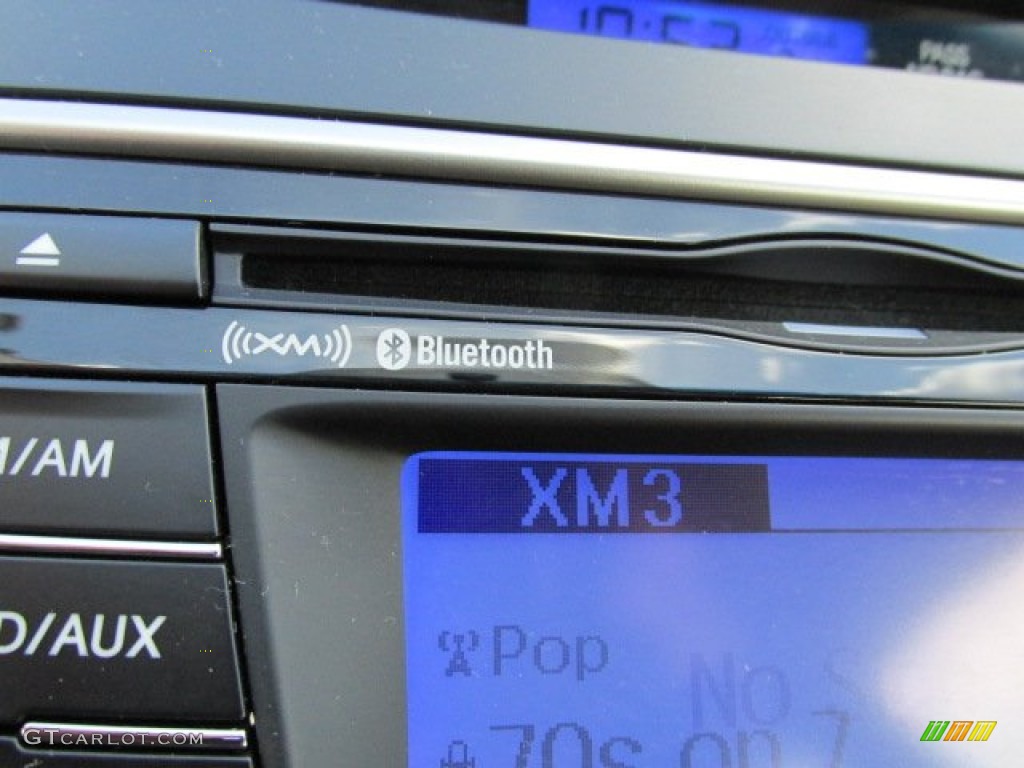 2012 Elantra GLS - Black Noir Pearl / Beige photo #17