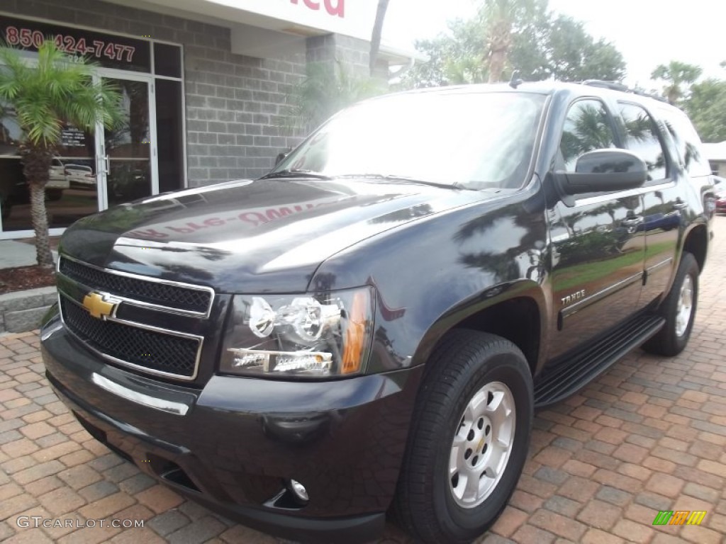 2012 Tahoe LT 4x4 - Black Granite Metallic / Light Titanium/Dark Titanium photo #1