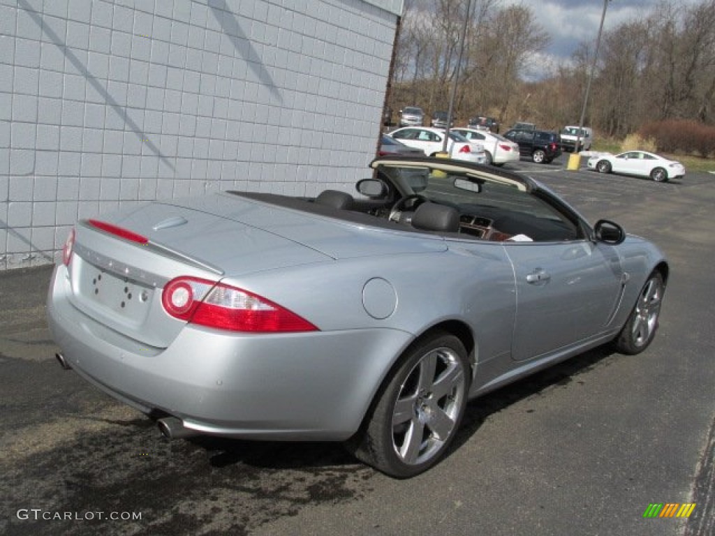 Liquid Silver 2009 Jaguar XK XK8 Convertible Exterior Photo #79297415