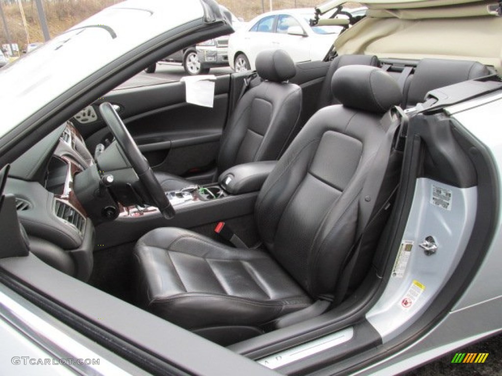 Charcoal Interior 2009 Jaguar XK XK8 Convertible Photo #79297448
