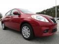 2013 Red Brick Nissan Versa 1.6 SV Sedan  photo #7