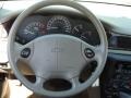 Gray 2002 Chevrolet Malibu LS Sedan Steering Wheel